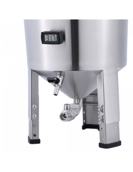Brasser sa propre bière : Cuve de fermentation 30L en inox - Brew Monk™ - 017.070.30 Brasser sa propre bière : Cuve de fermentation 30L en inox - Brew Monk™ - 017.070.30