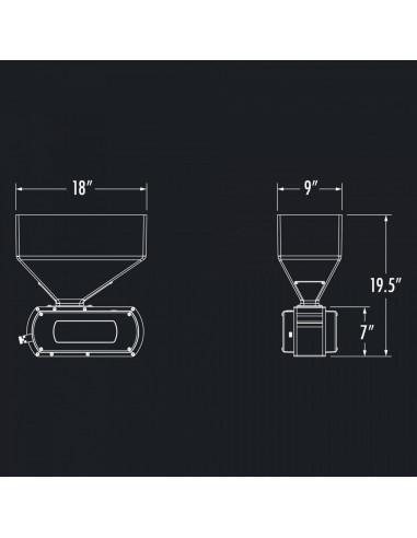 Brasser sa propre bière : Moulin à malt Ss Brewtech™ Grain Mill - 110.100.5