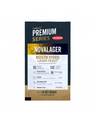 Brasser sa propre bière : LALEMAND LalBrew® NovaLagerTM - 11 gr