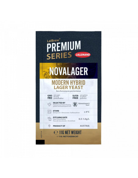 Brasser sa propre bière : LALEMAND LalBrew® NovaLager™ - 11 gr - 050.645.1