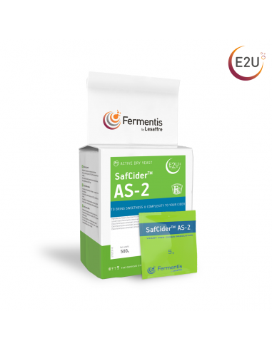 Brasser sa propre bière : SafCider™ AS-2 - 5 gr - AS-2 Brasser sa propre bière : SafCider™ AS-2 - 5 gr - AS-2