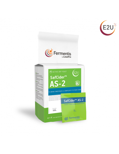 Brasser sa propre bière : SafCider™ AS-2 - 5 gr - AS-2 Brasser sa propre bière : SafCider™ AS-2 - 5 gr - AS-2