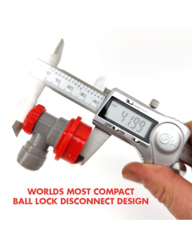 Brasser sa propre bière : Ball Lock pour C02 avec Duotight 8 mm (5/16) - KL20756