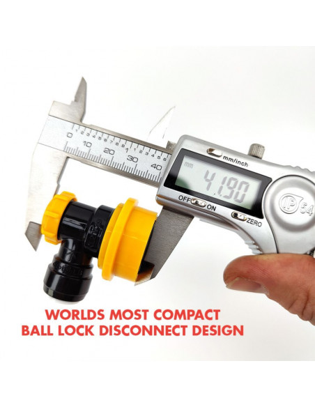 Brasser sa propre bière : Ball Lock pour liquides avec Duotight 8 mm (5/16) - KL20749