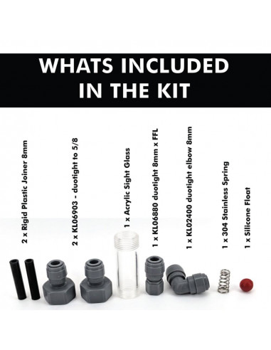 Brasser sa propre bière : Bouchon de débit automatique pour fût avec raccord rapide de 8 mm. (5/8″) - KL09393 Brasser sa propre bière : Bouchon de débit automatique pour fût avec raccord rapide de 8 mm. (5/8″) - KL09393