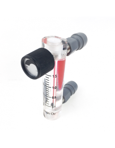 Brasser sa propre bière : Débitmètre d'oxygène 0.1-1.5L./Min avec raccords - 509015
