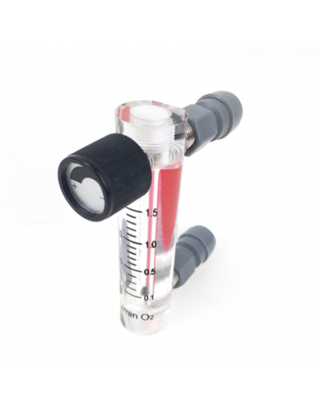 Brasser sa propre bière : Débitmètre d'oxygène 0.1-1.5L./Min avec raccords - 509015