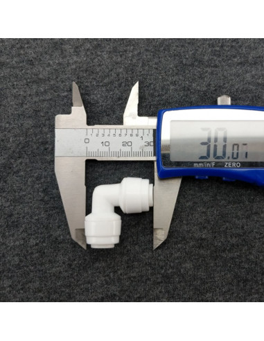 Brasser sa propre bière : Raccord rapide coudé mono-serré 6,35 mm. (1/4″) - KL14052 Brasser sa propre bière : Raccord rapide coudé mono-serré 6,35 mm. (1/4″) - KL14052