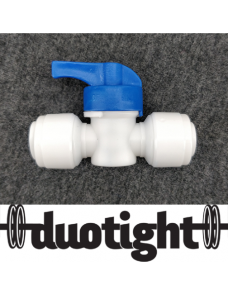 Brasser sa propre bière : Vanne à boisseau sphérique Duotight - 9,5 mm. (3/8″) - KL07474