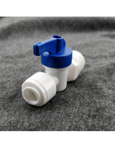 Brasser sa propre bière : Vanne à boisseau sphérique Duotight 9,5 mm. (3/8″) x 1/2″ Mâle - KL07375