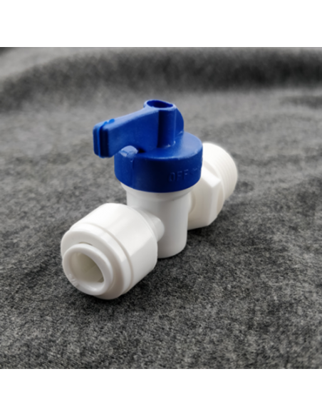 Brasser sa propre bière : Vanne à boisseau sphérique Duotight 9,5 mm. (3/8″) x 1/2″ Mâle - KL07375