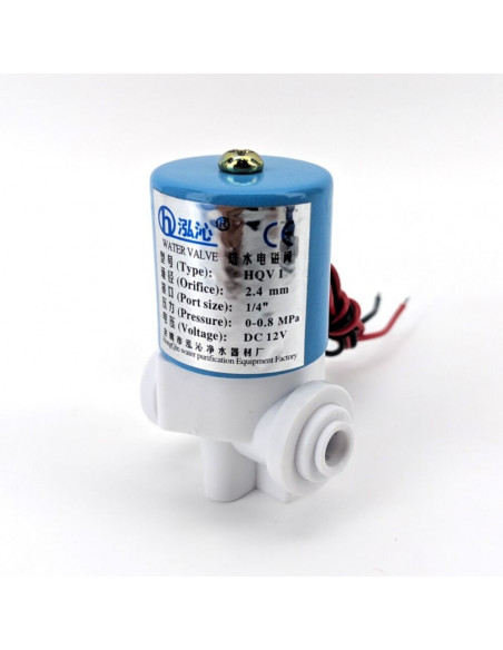 Brasser sa propre bière : Duotight - Électrovanne femelle 6,35 mm (¼") x 6,35 mm (¼") - KL09478