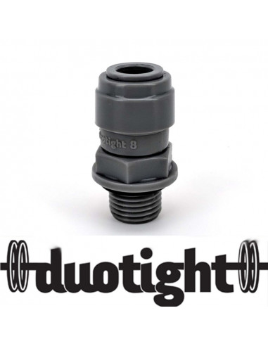 Brasser sa propre bière : Raccord rapide Duotight – 8 mm. (5/16″) x 1/4″ Mâle - KL06897
