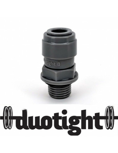 Brasser sa propre bière : Raccord rapide Duotight – 8 mm. (5/16″) x 1/4″ Mâle - KL06897