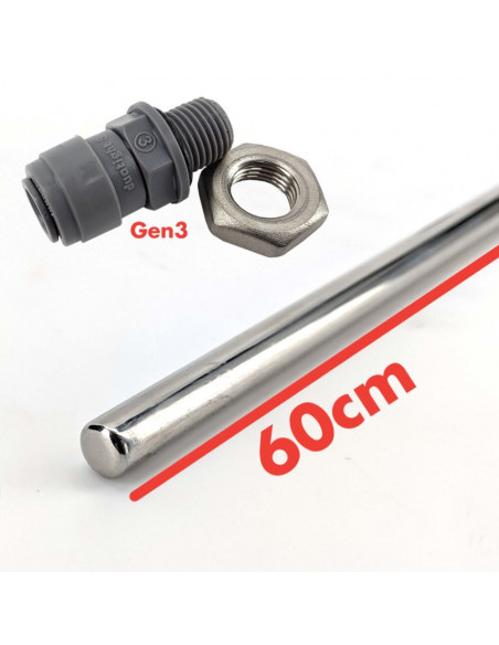 Brasser sa propre bière : Tige porte-sonde de température - 60cm - KL14649 Brasser sa propre bière : Tige porte-sonde de température - 60cm - KL14649