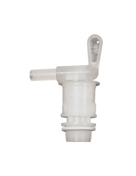 Brasser sa propre bière : Robinet blanc pour Tonneau de 30-210 l - 017.756.8 Brasser sa propre bière : Robinet blanc pour Tonneau de 30-210 l - 017.756.8