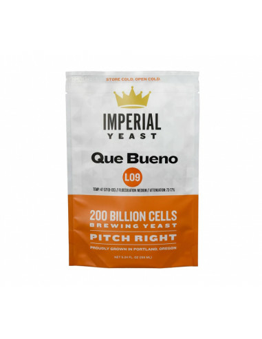 Brasser sa propre bière : Levure Que Bueno L09 - Imperial Yeast - L09-Bueno