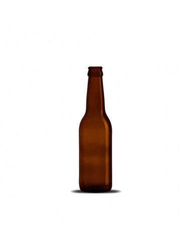 Brasser sa propre bière : Bouteille de bière Long Neck 33 cl, brun, 26 mm, boîte 24 pcs - 017.479.7