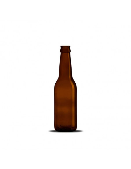 Brasser sa propre bière : Bouteille de bière Long Neck 33 cl, brun, 26 mm, boîte 24 pcs - 017.479.7
