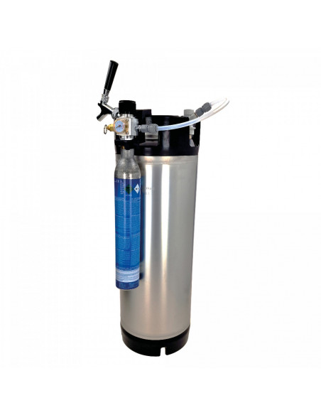 Brasser sa propre bière : Beerstream kit de démarrage avec fût de soda 19 l - 058.329.4