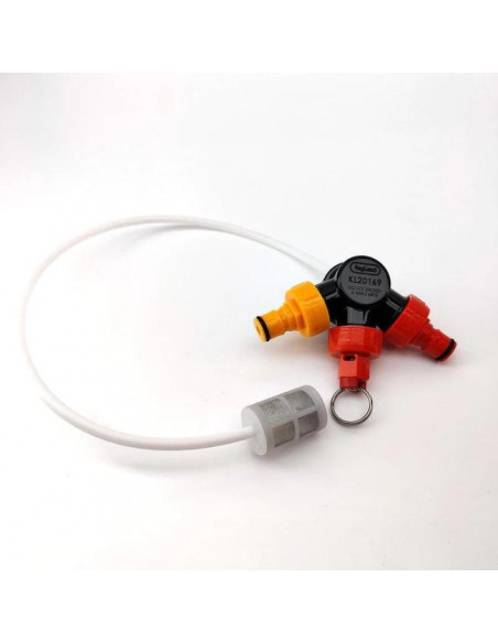 Brasser sa propre bière : Mini Fût PET 8 Litres + tête Ball-lock - KL22347+KL27144