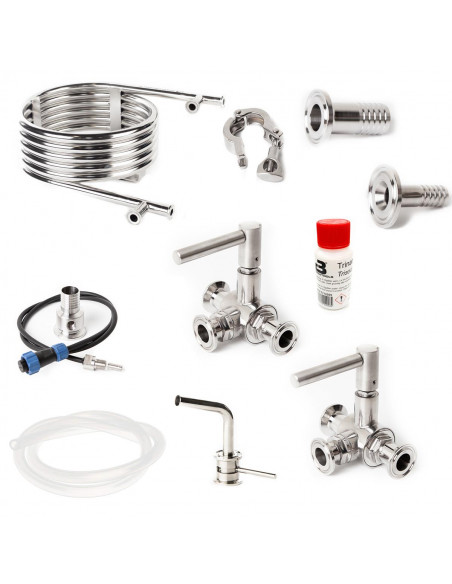 Brasser sa propre bière : Pack configuration à 3 vannes - 7712552 Brasser sa propre bière : Pack configuration à 3 vannes - 7712552