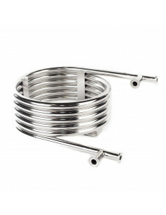 Brasser sa propre bière : Refroidisseur à contre-courant, Pro 5,2 m, TC34 mm x 4 - 7712028