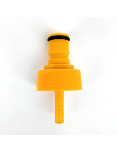 Brasser sa propre bière : Bouchon de carbonatation en plastique jaune Ball Lock x 6.35mm duotight - KL10788-yellow