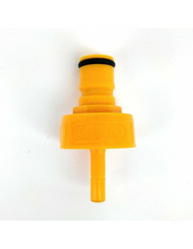 Brasser sa propre bière : Bouchon de carbonatation en plastique jaune Ball Lock x 6.35mm duotight - 531031