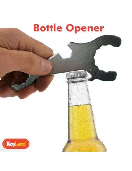 Brasser sa propre bière : Clé de robinet multifonctions clé 7 en 1 - KL07672