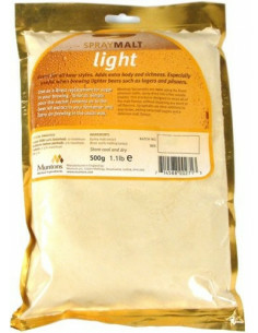 Brasser sa propre bière : Extrait de malt poudre - Blond 7-12EBC - 500 gr - 4050
