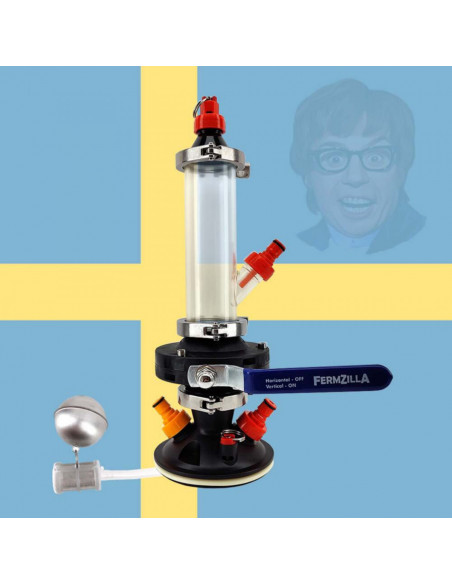 Brasser sa propre bière : Hop Bong 2" avec pack de pression pour FermZilla - KB10897