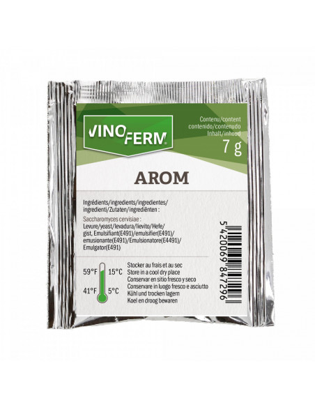 Brasser sa propre bière : Levure sèche vin blanc - 7 gr - 001.007.7 Brasser sa propre bière : Levure sèche vin blanc - 7 gr - 001.007.7