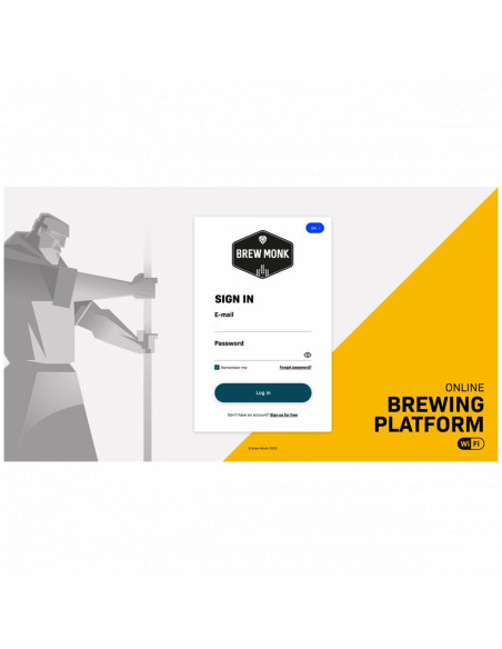 Brasser sa propre bière : Brew Monk™ B50 système de brassage WIFI - 057.700.50