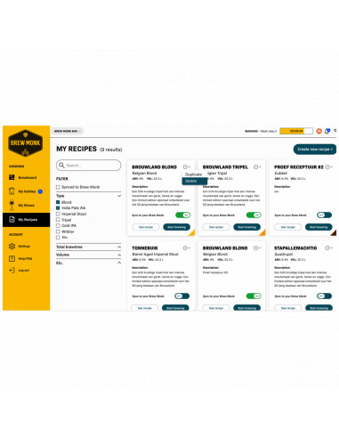 Brasser sa propre bière : Brew Monk™ B50 système de brassage WIFI - 057.700.50