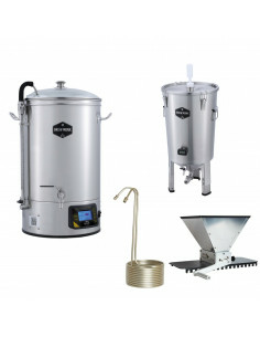 Brasser sa propre bière : Pack Brasserie Brew Monk 30 litres automatisée - BREWMONK-30