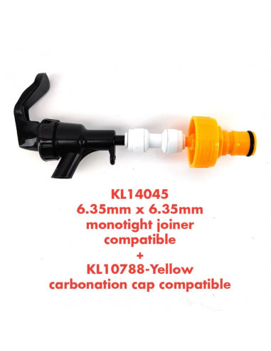 Brasser sa propre bière : Picnic Party Tap - 6,35 mm (1/4') duotight - 522020