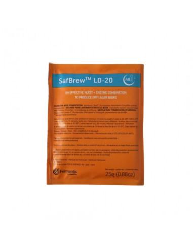 Brasser sa propre bière : SafBrew™ LD‑20 (25 Gr)