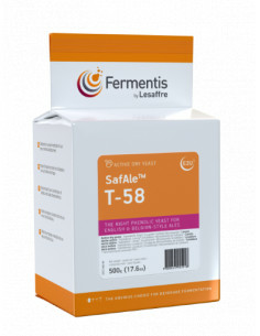 Brasser sa propre bière : SafAle T-58 500 gr - 050.004.1