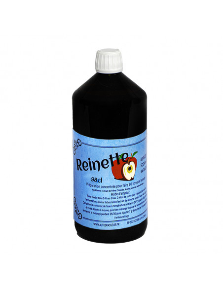 Brasser sa propre bière : Reinette 98 cl pour 120 litres de boisson - REIN1000ML Brasser sa propre bière : Reinette 98 cl pour 120 litres de boisson - REIN1000ML