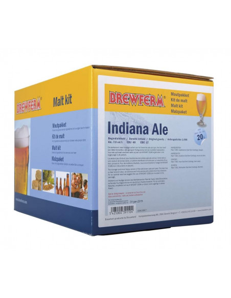 Brasser sa propre bière : Indian Ale - 20L - concassé - 056.036.7 Brasser sa propre bière : Indian Ale - 20L - concassé - 056.036.7