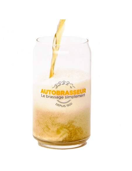 Brasser sa propre bière : Verre "canette" Autobrasseur 50cl - VERRE/CAN/50CL