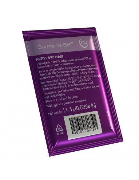 Brasser sa propre bière : SafAle™ W-68 - 11.5 gr - 050.048.8 Brasser sa propre bière : SafAle™ W-68 - 11.5 gr - 050.048.8