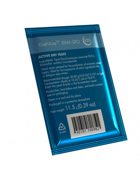 Brasser sa propre bière : SafAle™ BW-20 - 11.5 gr - 050.048.8