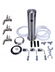 Brasser sa propre bière : Colonne de tirage pression - 3 Robinets - 540099A16/531003