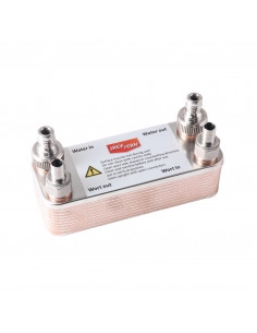 Brasser sa propre bière : Refroidisseur moût inox, 20 plaques - 057.021.20
