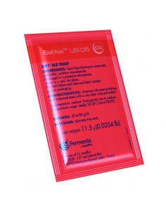 Brasser sa propre bière : SafAle™ US-05 - 11.5 gr - 050.007.4