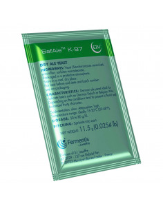 Brasser sa propre bière : SafAle™ K-97 - 11,5 g - 050.015.7