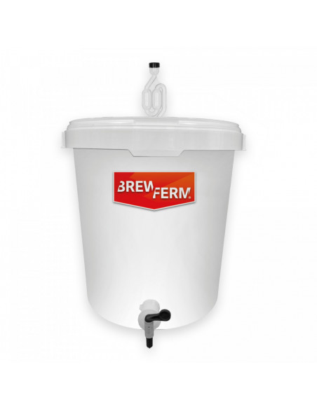 Brasser sa propre bière : Seau de fermentation 30L gradué (complet) - 017.703.1