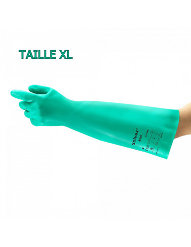 Brasser sa propre bière : Gants de brasseur - taille XL (10) - AlphaTec® Solvex - 004.301.L Brasser sa propre bière : Gants de brasseur - taille XL (10) - AlphaTec® Solvex - 004.301.L